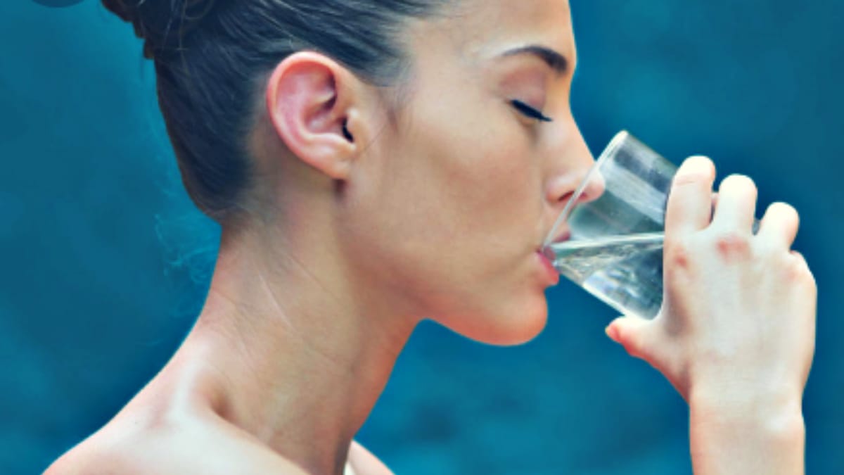 Beber agua, un hábito saludable