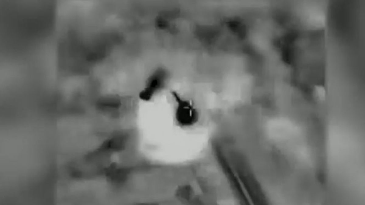 Imagen satelital del misil lanzado por Hamás que falló y mató a civiles de Gaza
